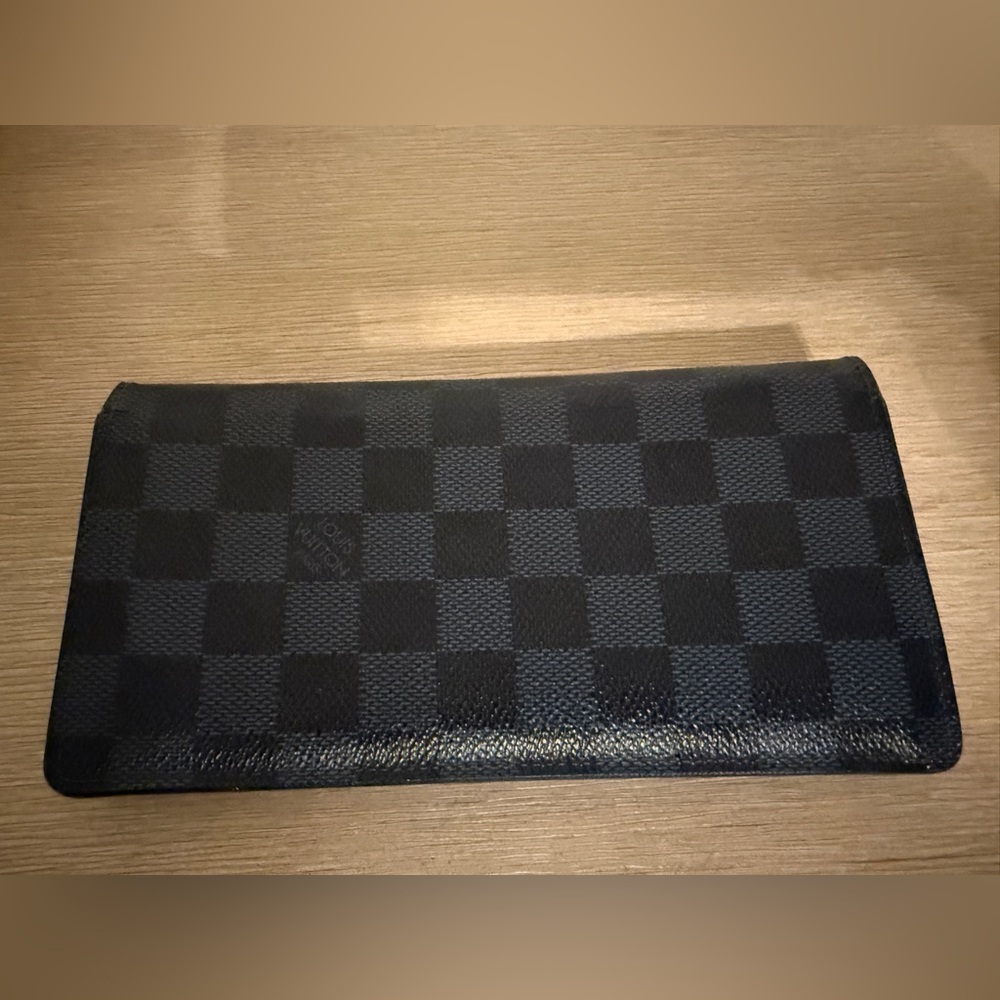Louis Vuitton Brazza Damier Cobalt Wallet